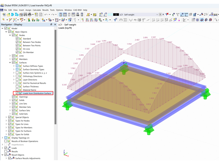 FAQ 005429 | How does the "Isotropic-FEA" load transfer surface work?