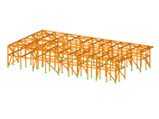 Model 004695 | Timber Industrial Hall Siegrist Igor Carpenteria