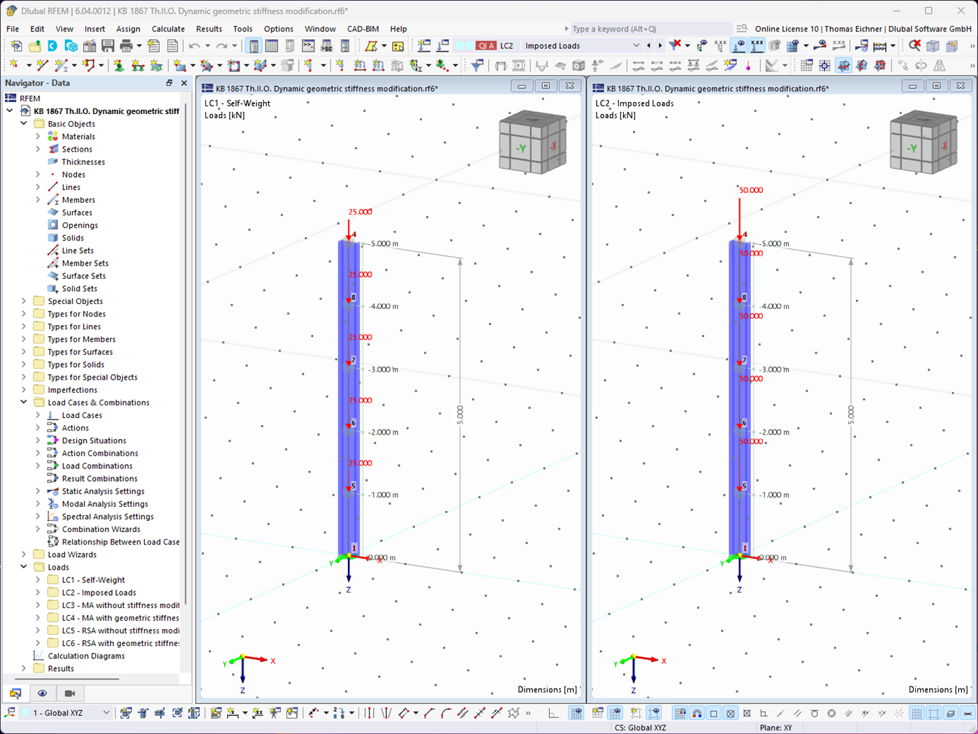 Model Dimensions and Loading (KB1867)