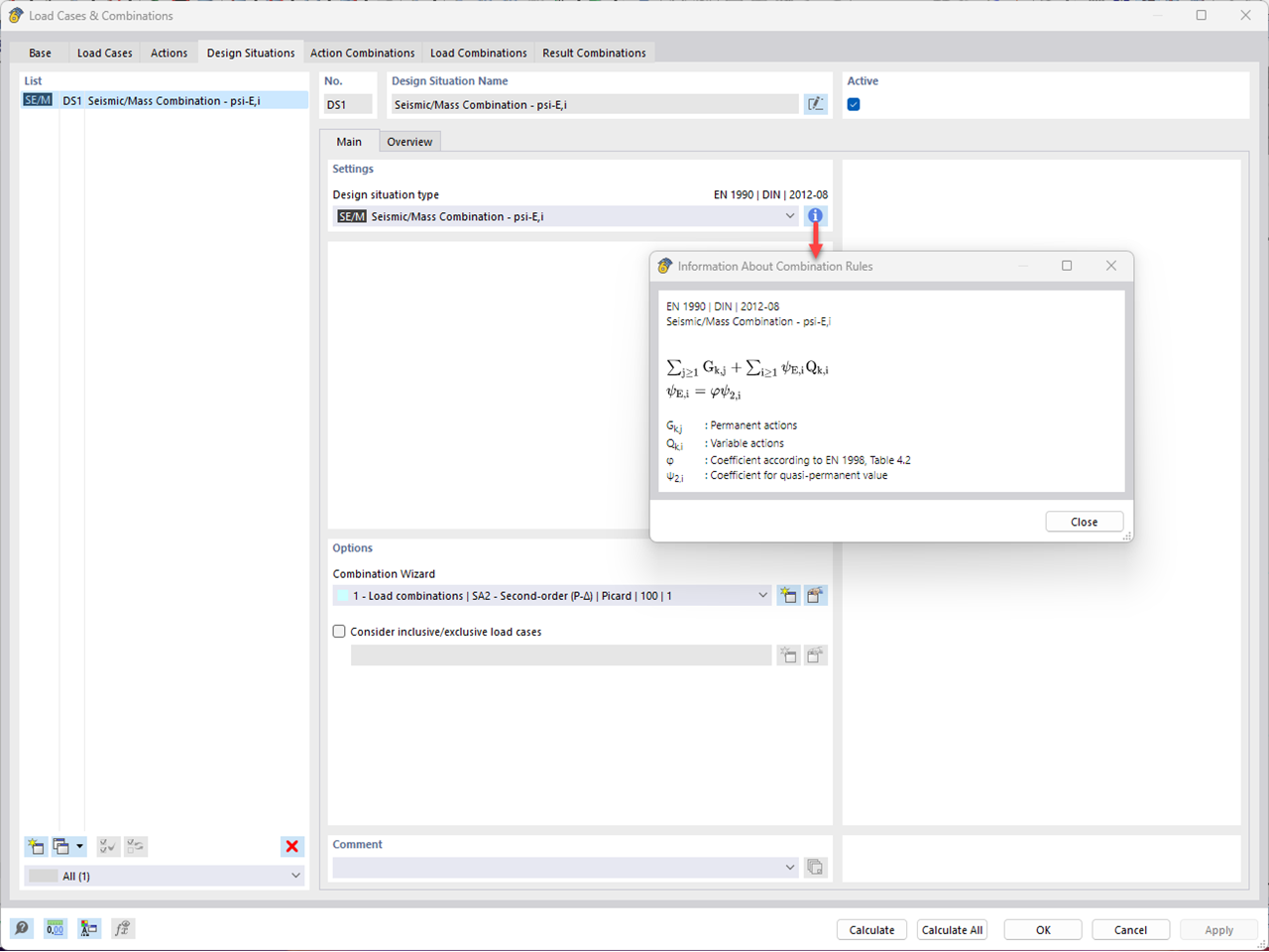 Creating Seismic / Mass Combination (KB1867)