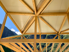 Siegrist Igor Carpenteria Warehouse in Maggia, Switzerland