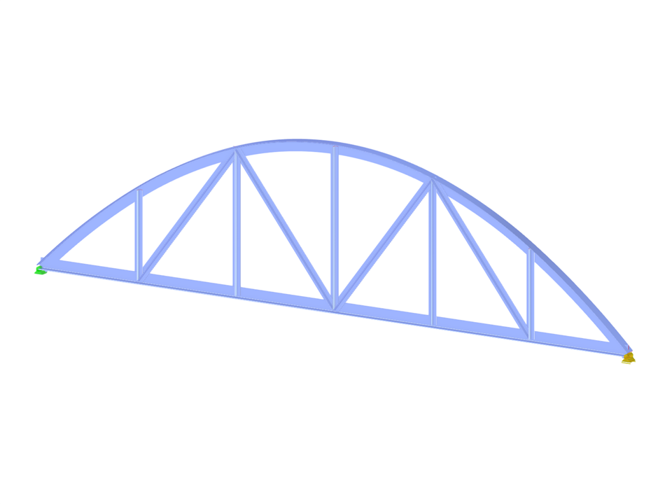 Model 004720 | Steel Truss