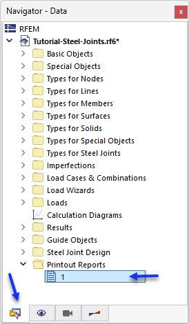 Opening Printout Report
