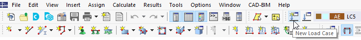 Creating New Load Case