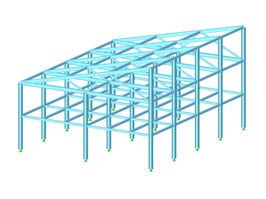 Model 004727 | Steel Structure