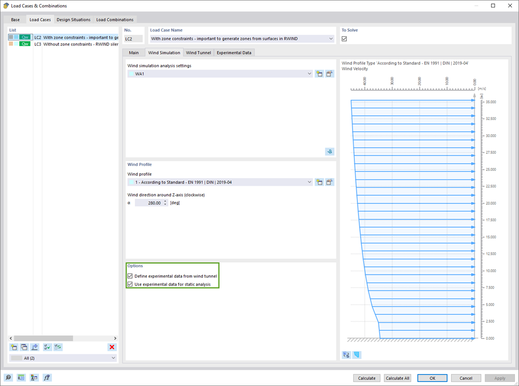 Feature 002746 | Application of Wind Loads from Experimentally Determined Pressure Values