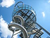 Vitra Slide Tower as Absolute Tourist Attraction: Lookout Tower, Slide, and Piece of Art