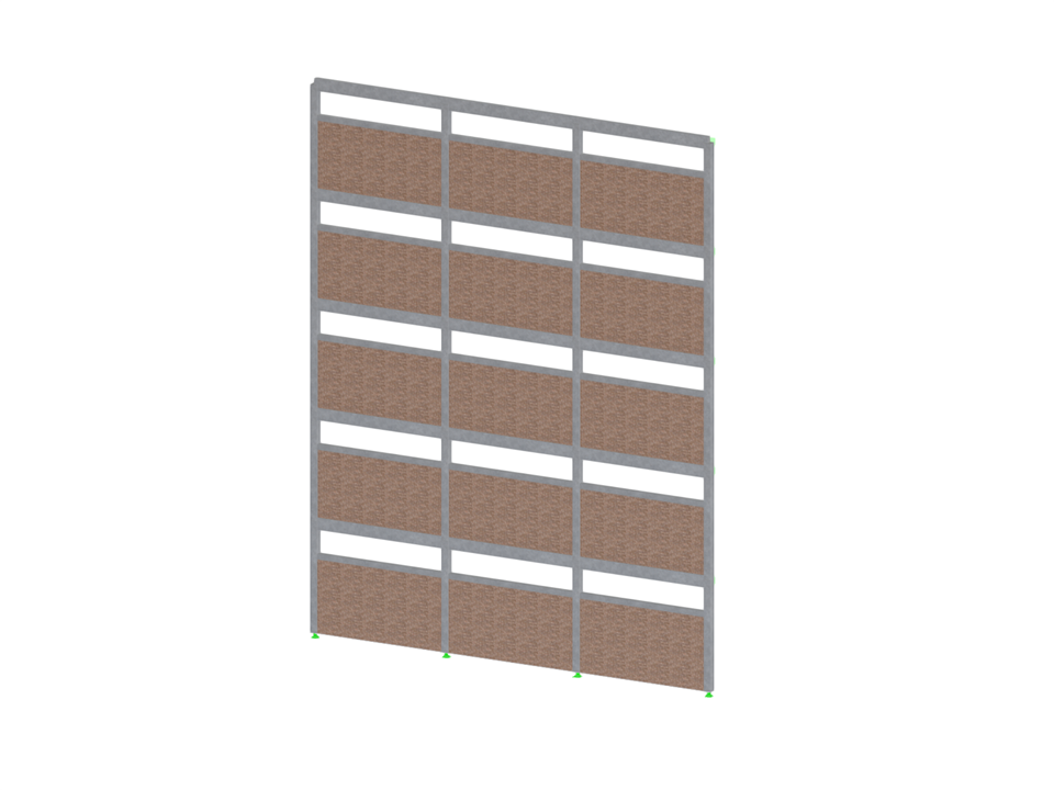 Model 004741 | Celling with Masonry Filling
