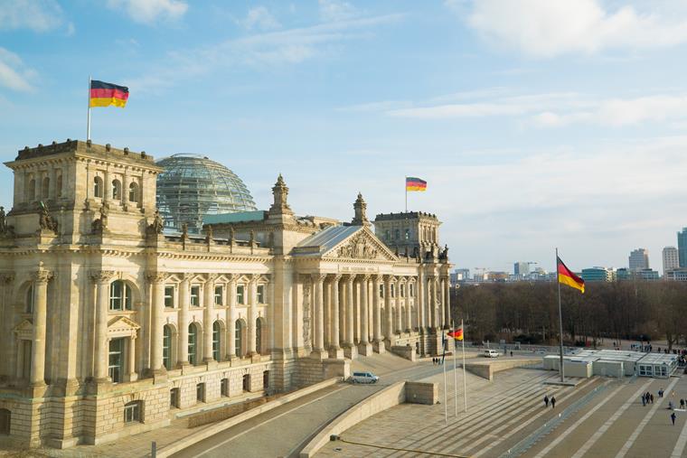 Reichstag in Berlin: Iconic Building with Glass Dome as One of German Capital's Symbols