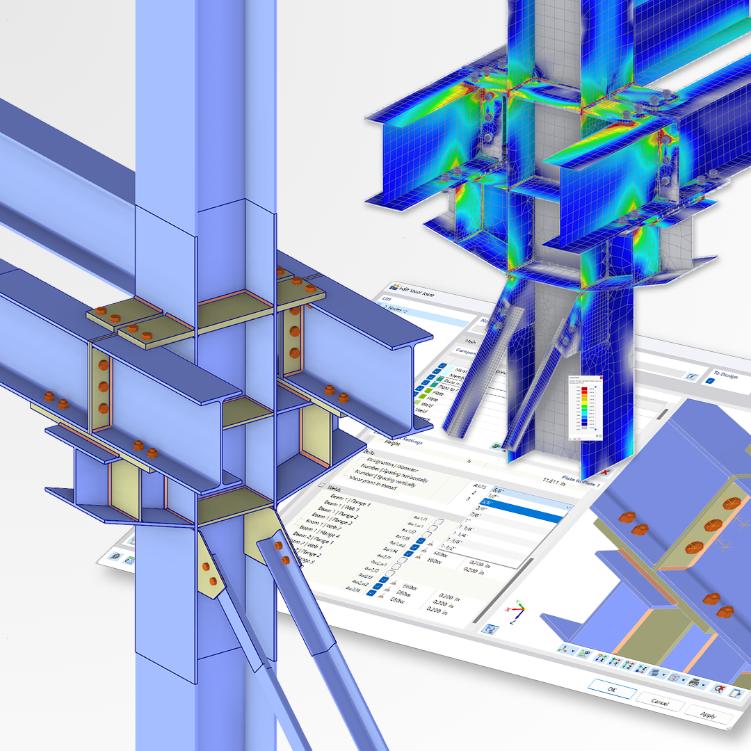 Add-on "Steel Joints" | Dlubal Software