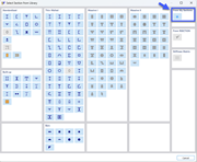 Opening Preferred Cross-Sections in Library