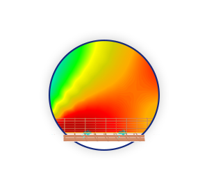 Detail connection between masonry wall and reinforced concrete slab using a specific line joint to simulate joint properties.