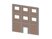Model 004782 | Masonry Wall Block