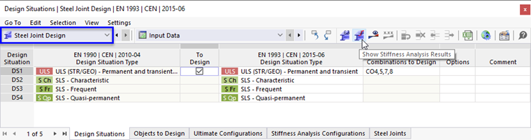 Starting Stiffness Analysis