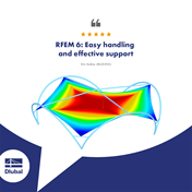 RFEM 6: Easy Handling and Effective Support