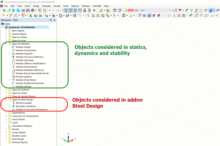 FAQ 005465 | In the Steel Design add-on, I have set the boundary conditions in such a way that the I-beam flange is restrained against the horizontal displacement. [*S16592627*]