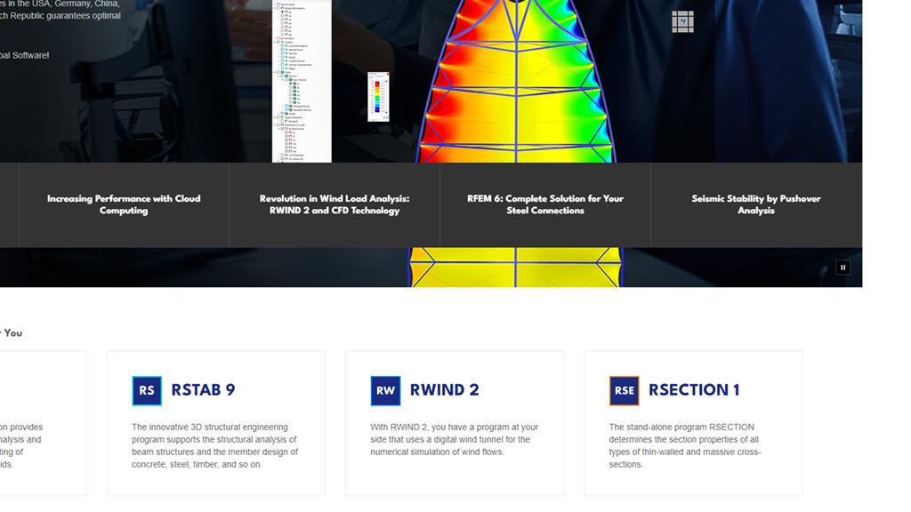 Dlubal Website | Where is Mia?