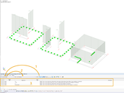 FAQ 005472 | In the table of the objects to design in the Concrete Design add-on, punching nodes are listed in the not valid/deactivated column.