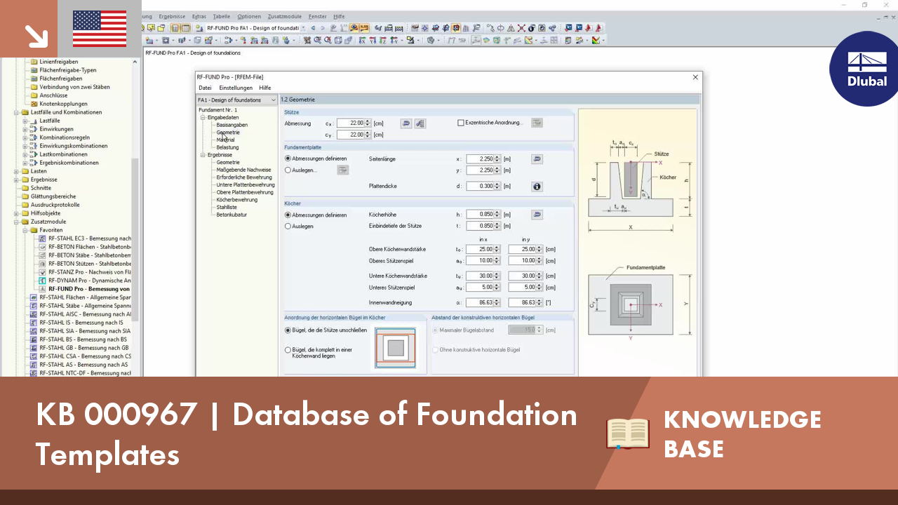 Database of Foundation Templates | KNOWLEDGE BASE