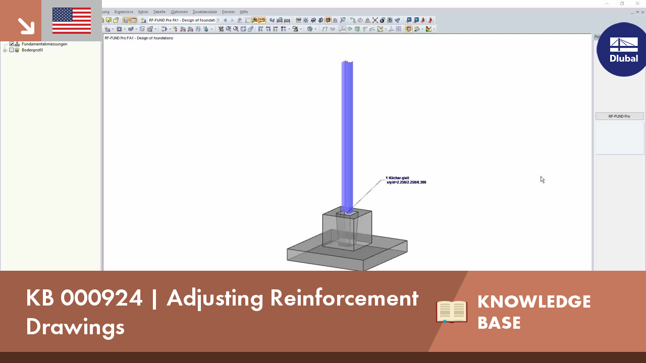 KB 000924 | Adjusting Reinforcement Drawings