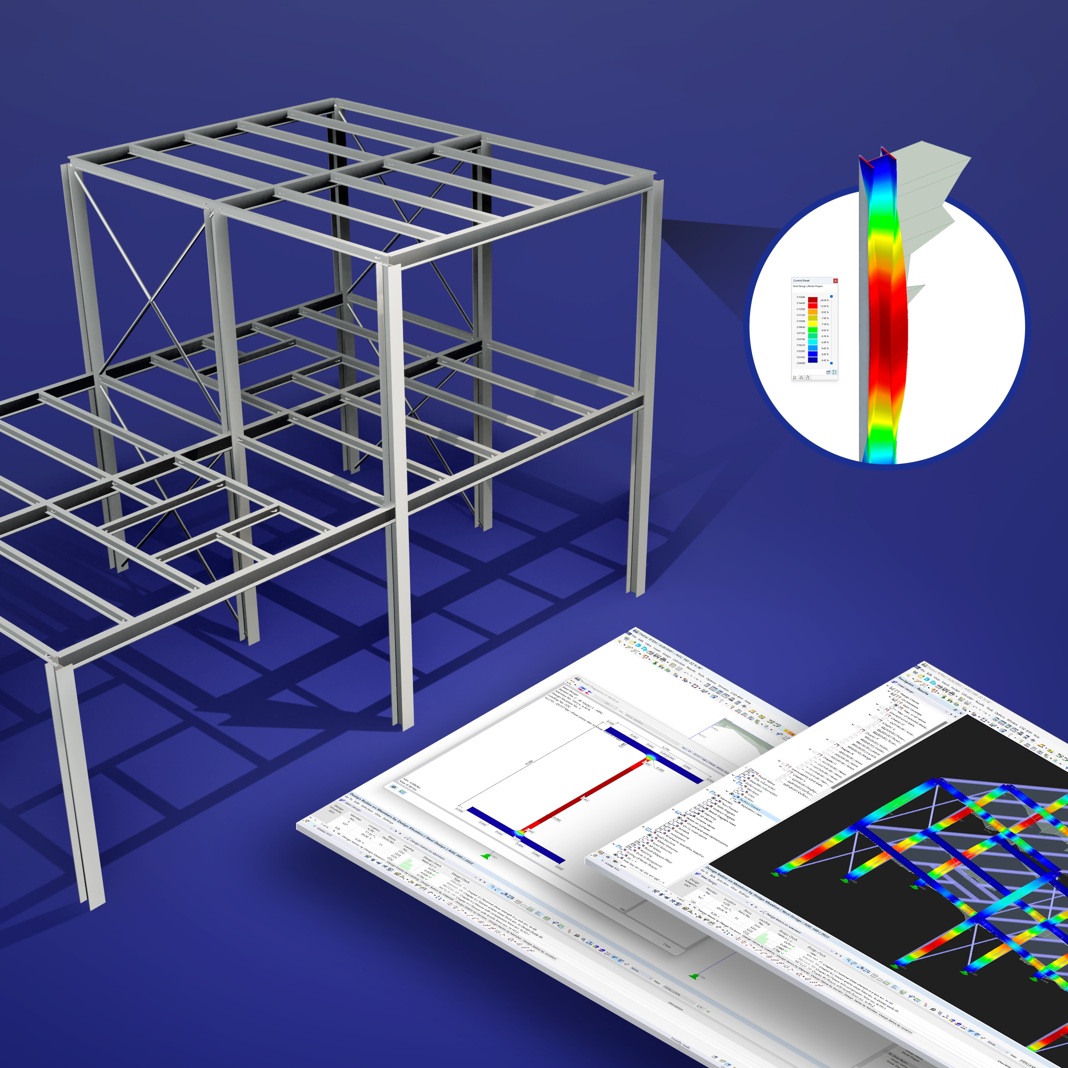 AISC 360/341-22 Steel Member Design in RFEM 6 (USA)