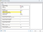 FAQ 005481 | How can I adjust the brightness of inactive objects?