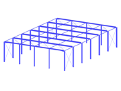 Model 004856 | Steel Hall