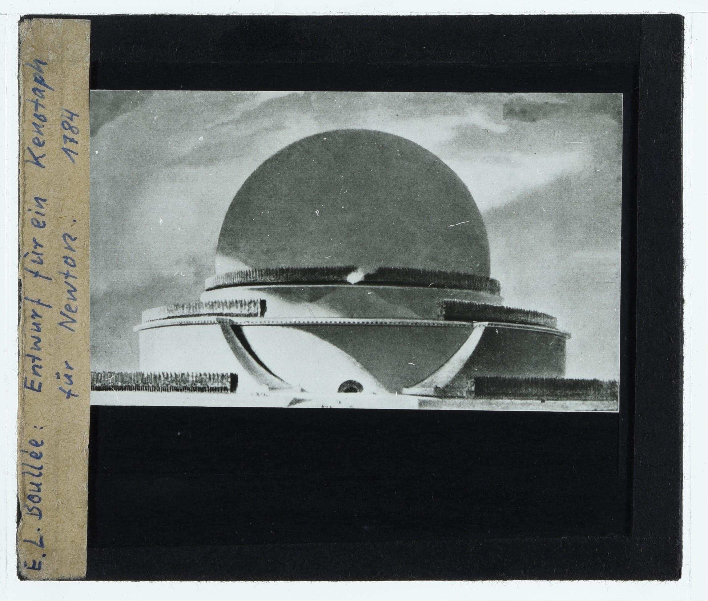 The mere idea of a tomb with the dimensions of the "Isaac Newton Cenotaph" is impressive.