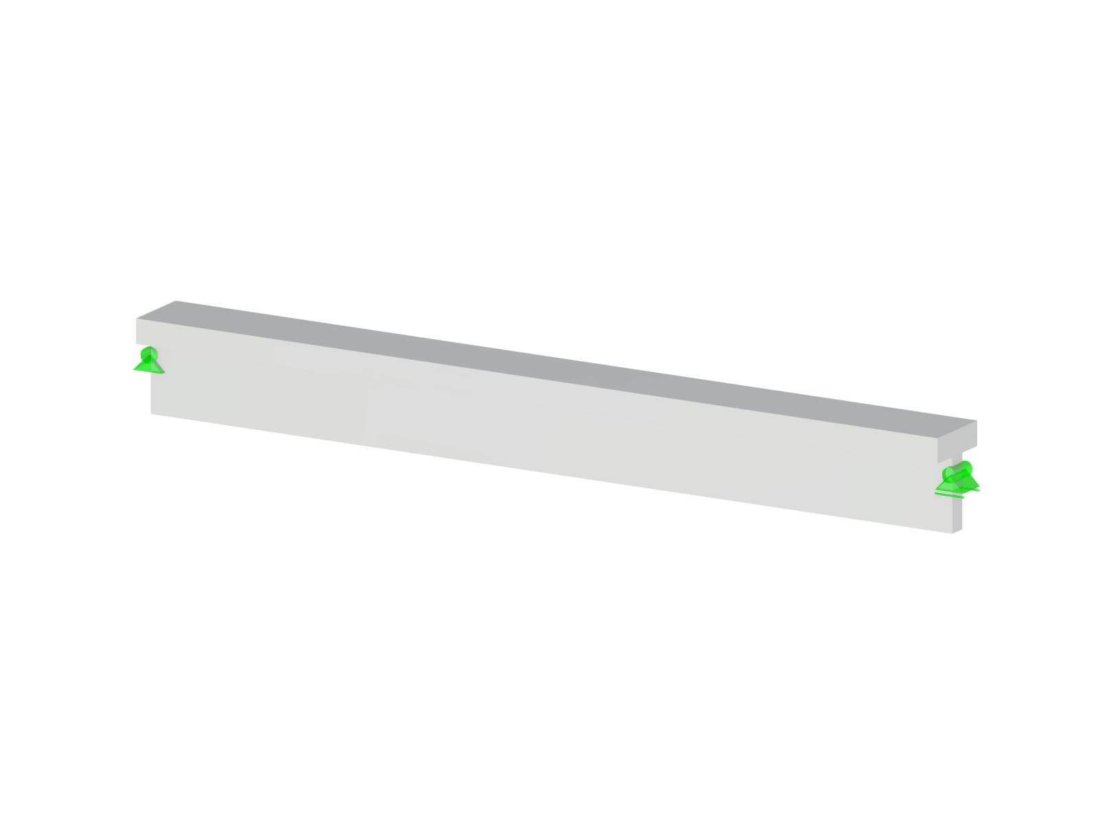 Model 004889 | Single-Span Beam