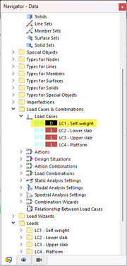 Opening Dialog Box to Create Load Case