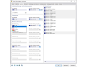 Display of options to select relevant standards for concrete foundation design.