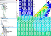 Displaying Principal Stress Values σ1 at FE Mesh Points