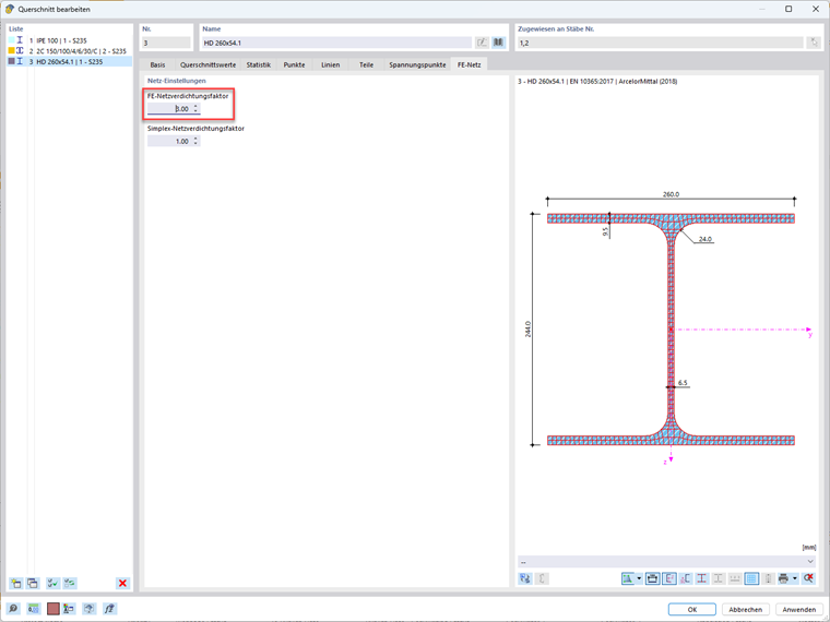 FAQ 005530 | How can I reduce the calculation time for members with a nonlinear material model?