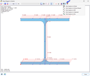 Printing Stress Diagrams in Section