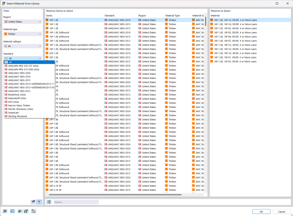 Feature 002830 | Timber Materials According to American Standard ANSI/AWC NDS‑2024