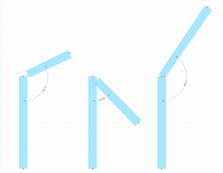 FAQ 005539 | How is the axial offset from the adjoining member modeled?
