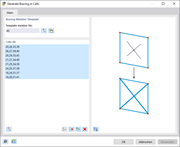 Selected Cells for Bracing