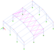 Bracing with Diagonal Members in Cells