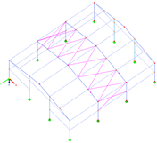 Bracing with Diagonal Members in Cells