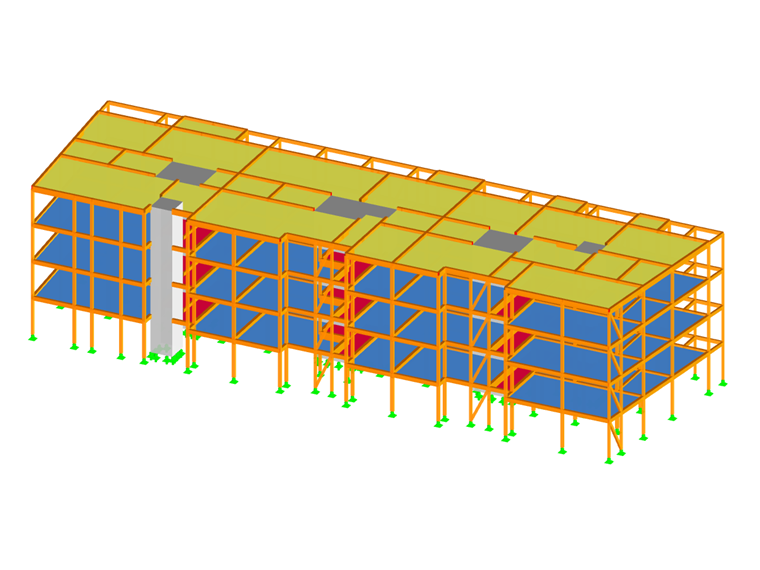 Model 004989 | Model of Building PB6