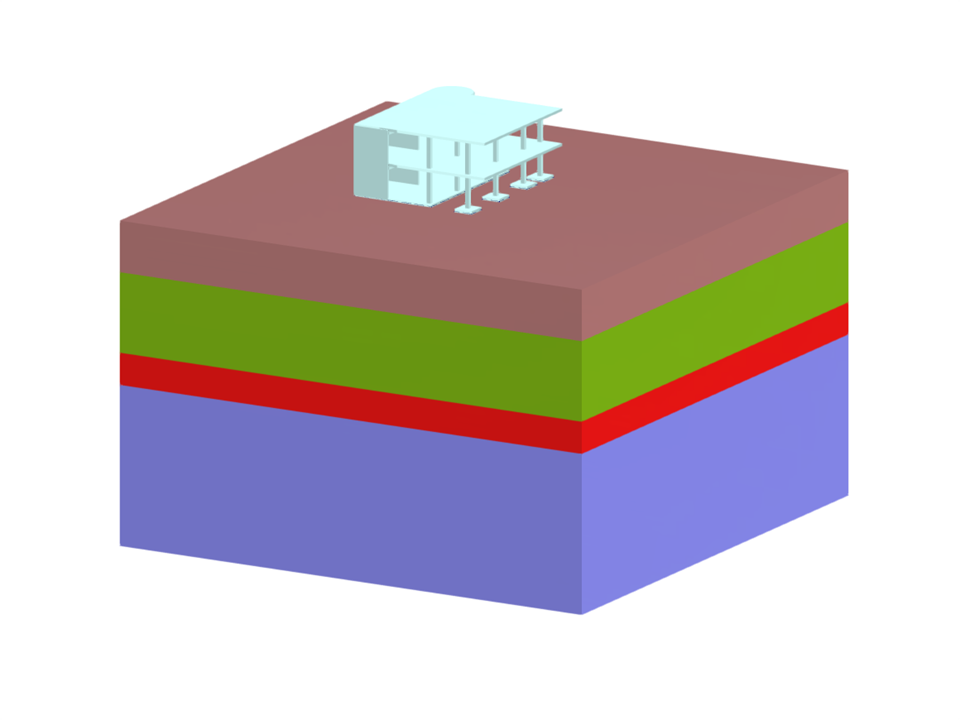 Model 004996 | Building on Soil Massif with Modified Hardening Soil Model