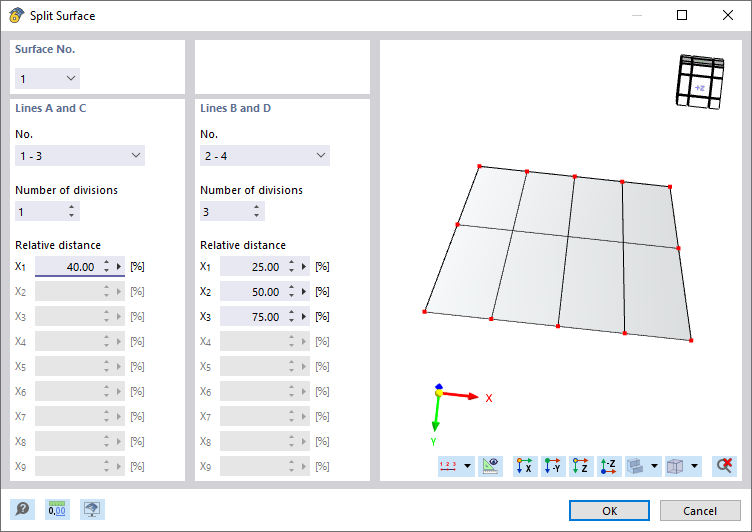 Dividing Surface at Distances