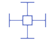 Model 005000 | Column Section Made of Welded IPE Beams