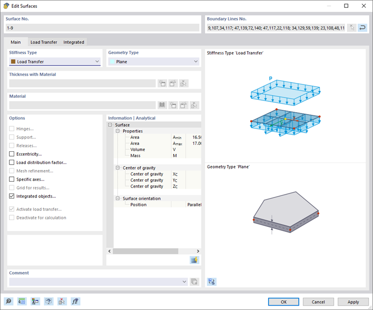 Defining Surface Properties for Cells