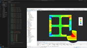 The Four-Hole Steel Cross-Section in RSECTION Created with Python