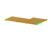 Model 5016 | Ceiling on Downstand Beams Subjected to Fire Exposure