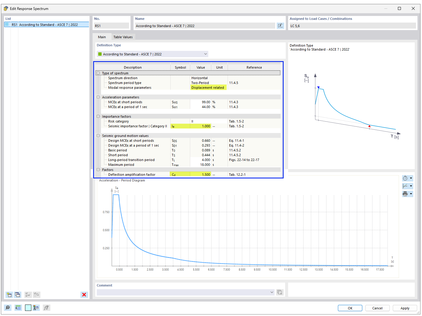 KB 001885 | Assessment of Story Drift Under Seismic Loads According to ASCE 7-22 and Building Model