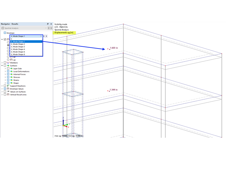 KB 001885 | Assessment of Story Drift Under Seismic Loads According to ASCE 7-22 and Building Model