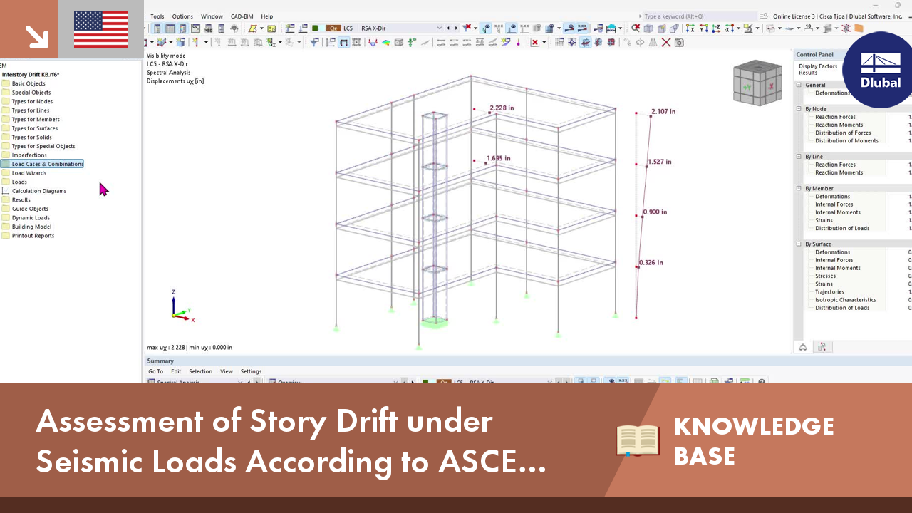 Assessment of Story Drift under Seismic Loads According to ASCE 7-22 ...