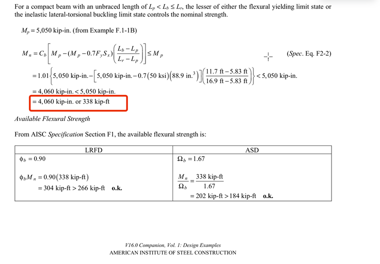 KB 001884 | AISC Chapter F Lateral Torsional Buckling Versus Eigenvalue Calculation Methods Compared in RFEM 6